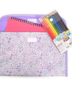 COLORFUL CANDY STYLE 連絡袋 B5サイズ 撥水・軽量タイプ フローラルミスト 連絡帳袋 連絡帳ケース 子供 小学生 連絡帳入れ かわいい