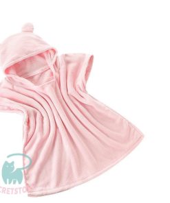 ベビーバスローブ ベビー バスタオル バスローブ キッズ キッズバスローブ フード付きバスタオル 子供用 パジャマ 赤ちゃん タオル ボタン付き