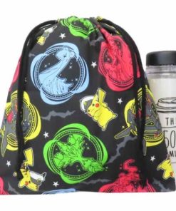 巾着袋 巾着M ポケットモンスター クロ マルヨシ ポケモン 新学期準備雑貨 幼稚園 小学生